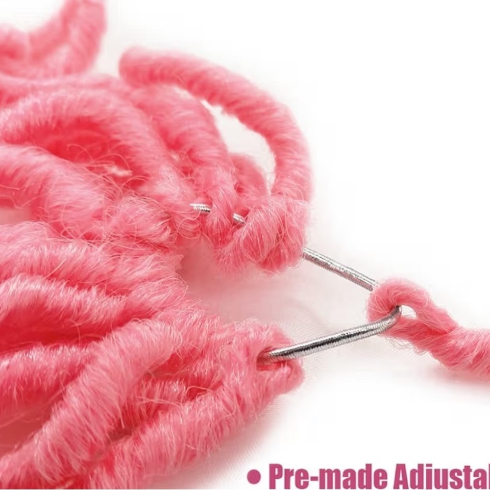 Bobbi Boss Nu Locs 18” Lot 4 Packs Long Color Hot Pink Hair Extentions - Picture 4 of 9